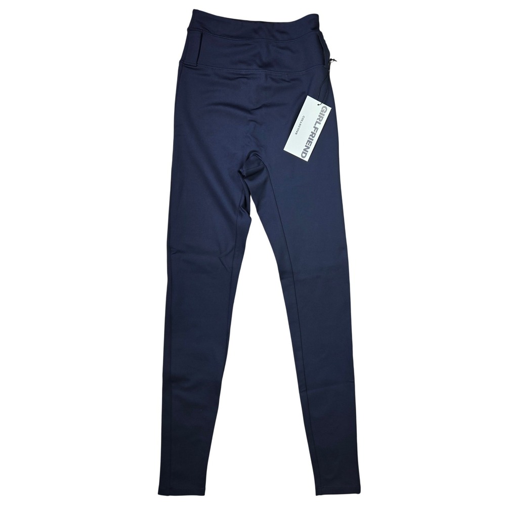Girlfriend Collective High Rise Compressive Leggings Navy‎ Blue XS 4096